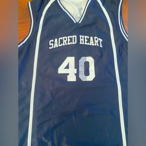 Sacred Heart Pioneers adidas Climacool Practice Jersey - Basketball Men's #40 L
